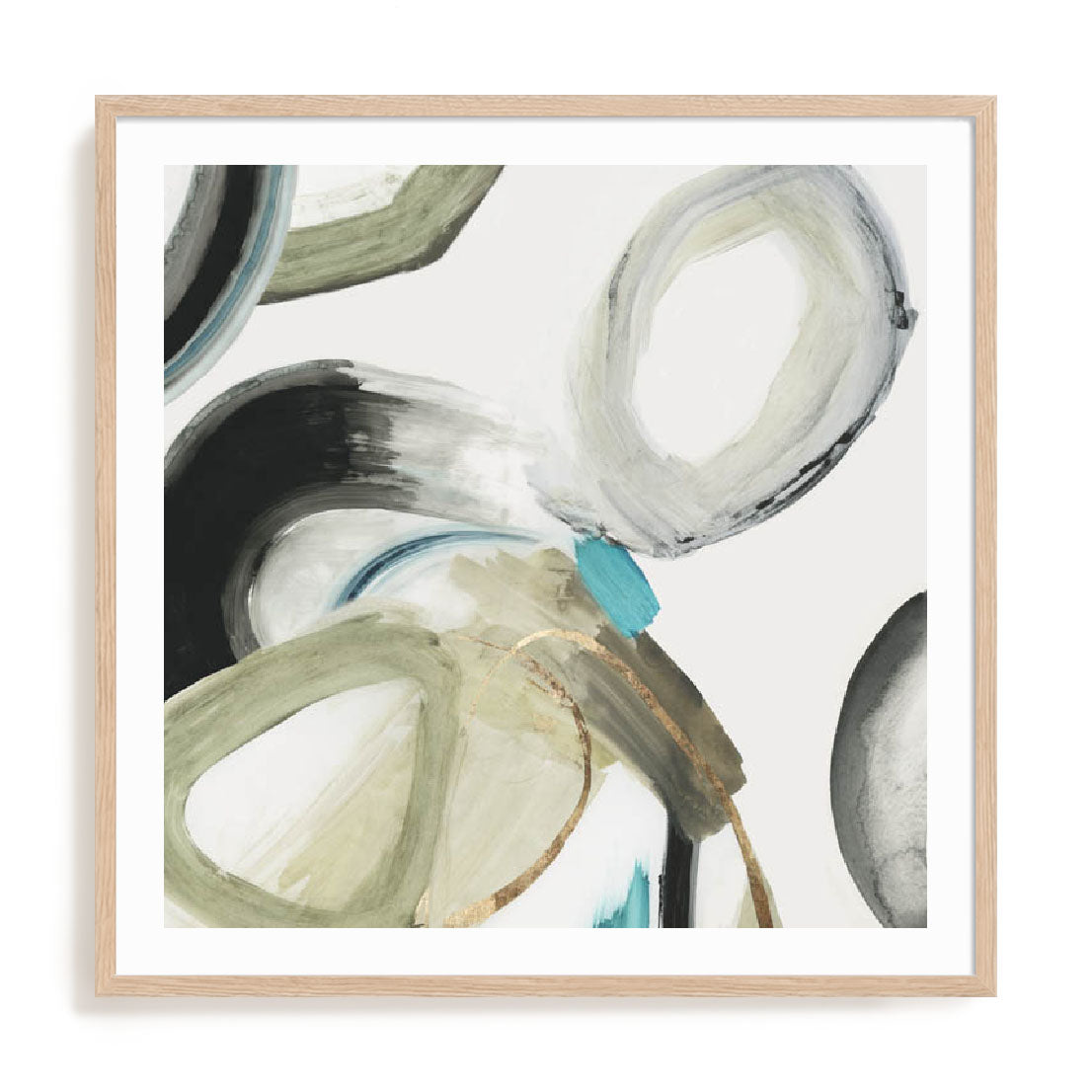 Rings and Lines I Wall Art