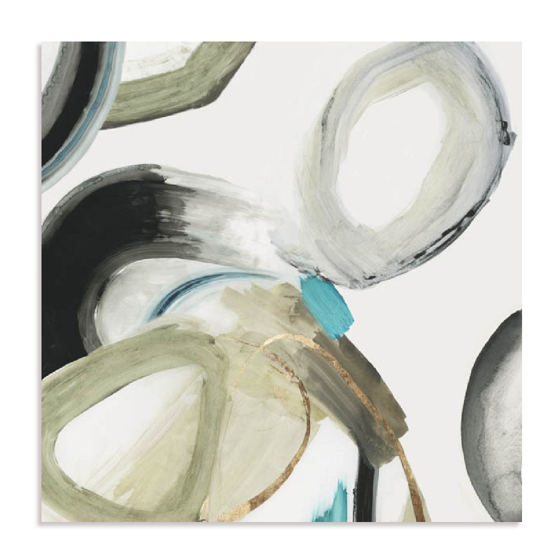 Rings and Lines I Wall Art