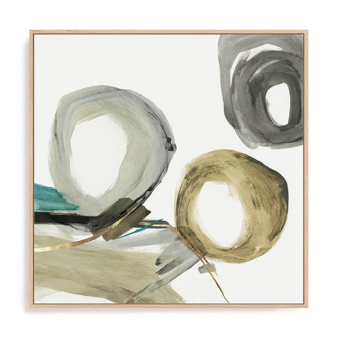 Rings and Lines II Wall Art