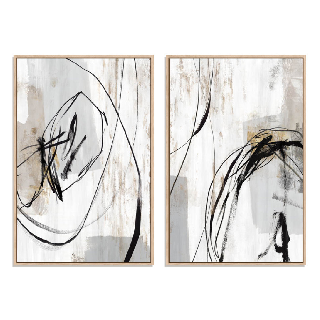 Swings And Roundabouts I And II Wall Art