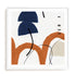 Elasticity II Wall Art #oran_white-white-border