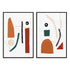 Design And Shapes I And II Wall Art