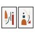 Design And Shapes I And II Wall Art
