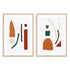 Design And Shapes I And II Wall Art