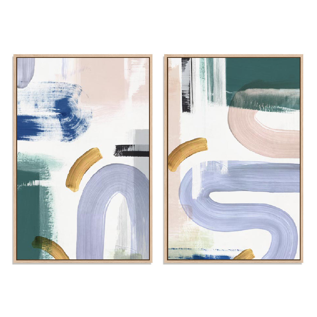 Visions Forms I and II Wall Art