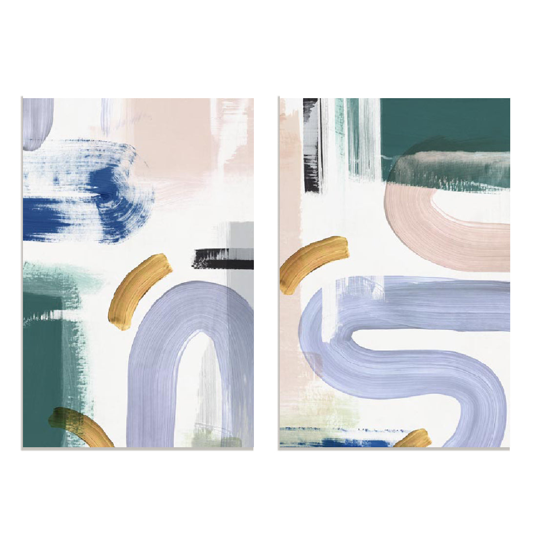 Visions Forms I and II Wall Art