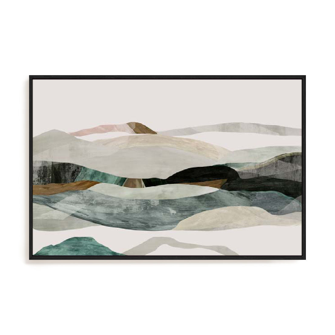 Winter In The Mountains Wall Art