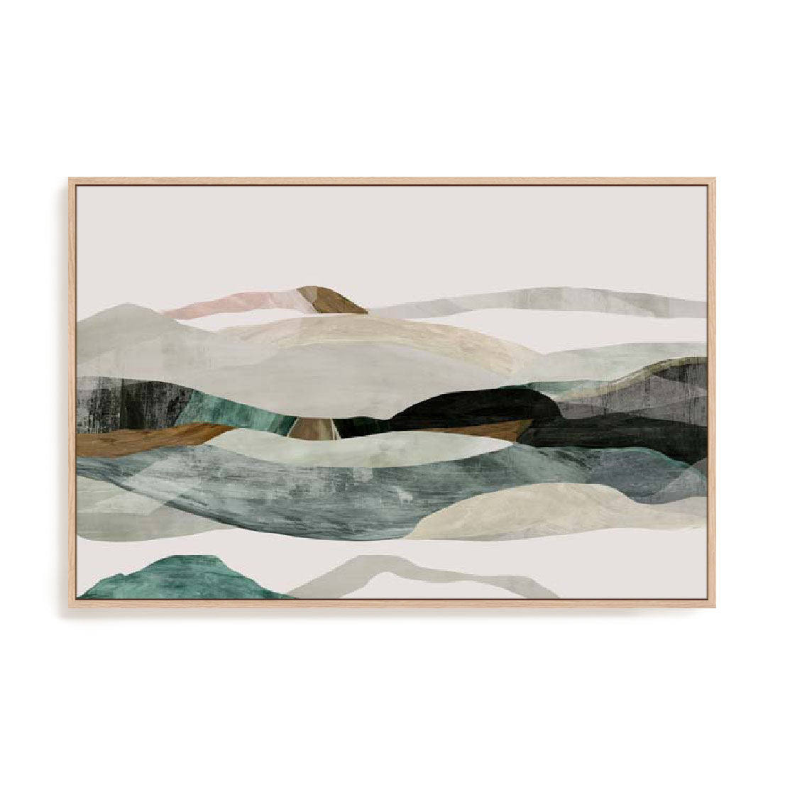 Winter In The Mountains Wall Art