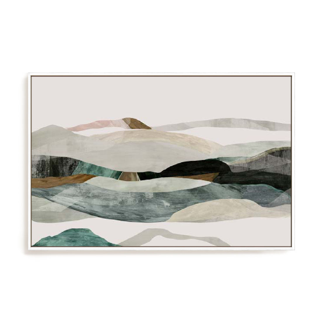 Winter In The Mountains Wall Art