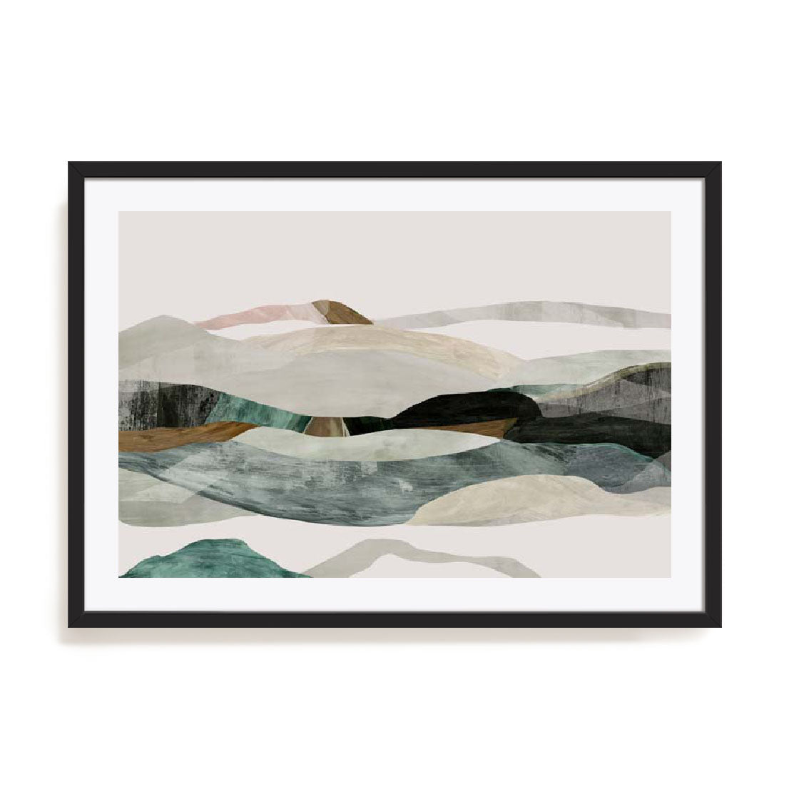 Winter In The Mountains Wall Art