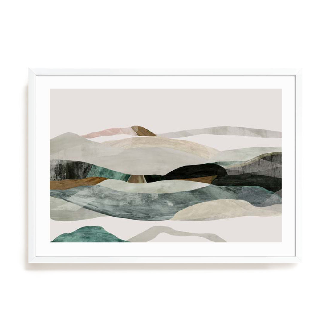 Winter In The Mountains Wall Art