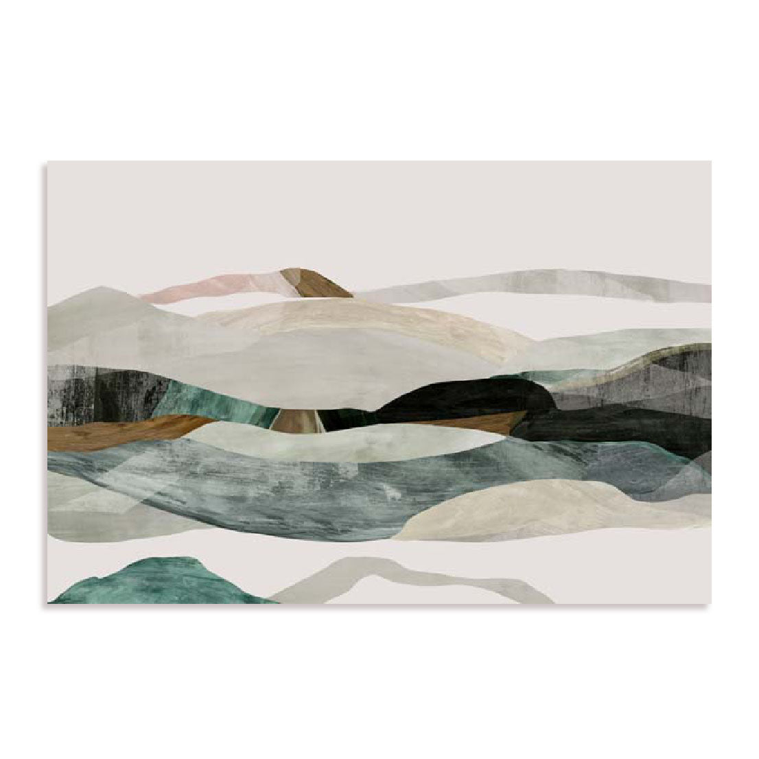 Winter In The Mountains Wall Art
