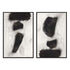 Elegant Contrast I And II Wall Art