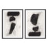 Elegant Contrast I And II Wall Art