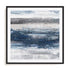 Navy Stripes I Wall Art #oran_black-white-border