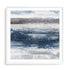 Navy Stripes I Wall Art #oran_white-white-border