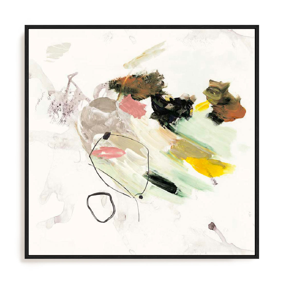 Mixing Palette Wall Art