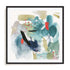 Multi Abstract Wall Art #oran_black-white-border