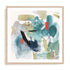 Multi Abstract Wall Art #oran_natural-white-border