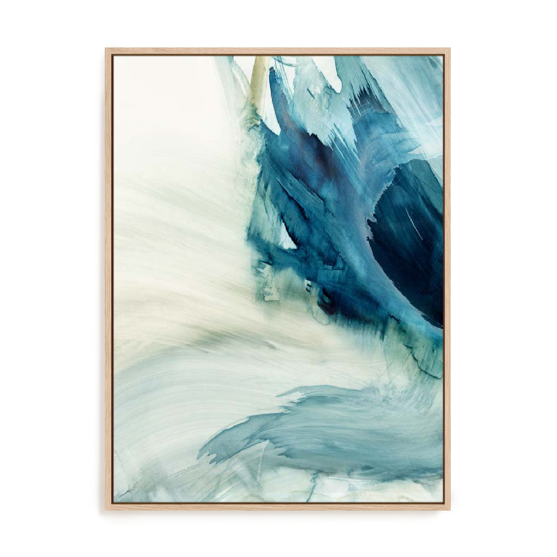 Blue Implosion I Wall Art