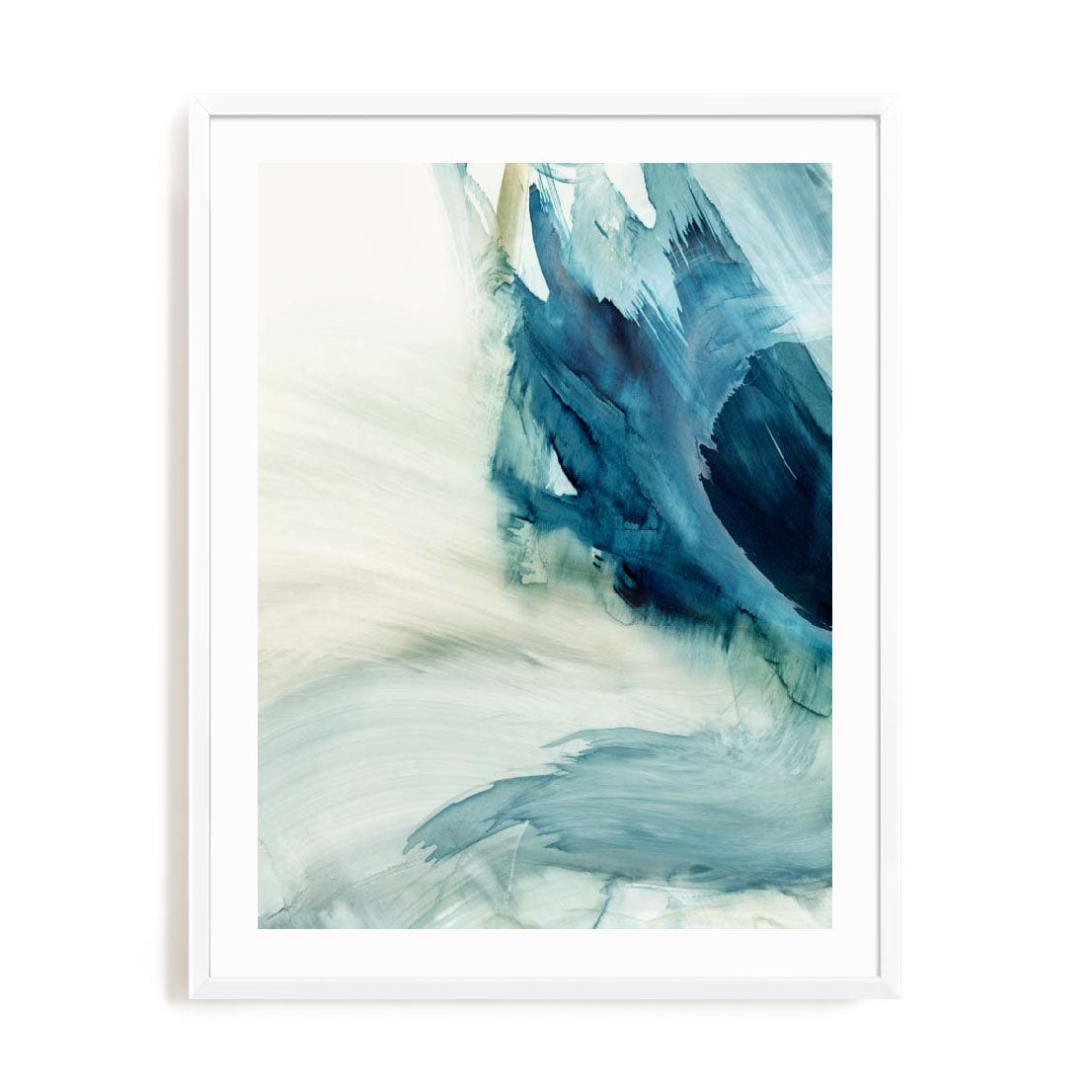 Blue Implosion I Wall Art
