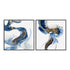 Splash Of Abstract I and II Wall Art
