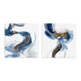 Splash Of Abstract I and II Wall Art