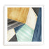 Geometric Square Wall Art #oran_white-white-border