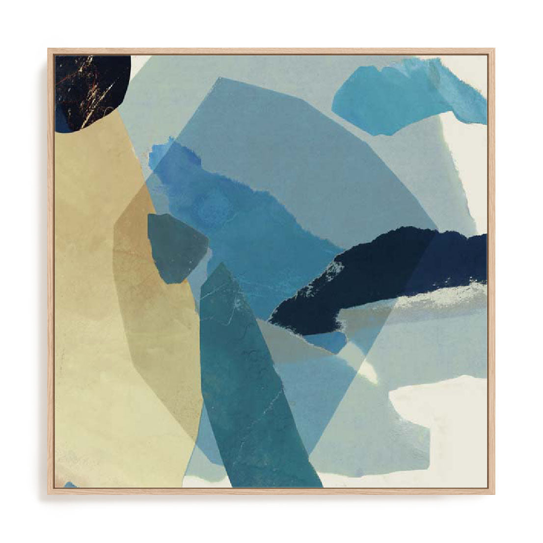 Blue Tissue Paper I Wall Art