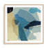 Blue Tissue Paper I Wall Art #oran_natural-white-border