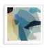 Blue Tissue Paper I Wall Art #oran_white-white-border