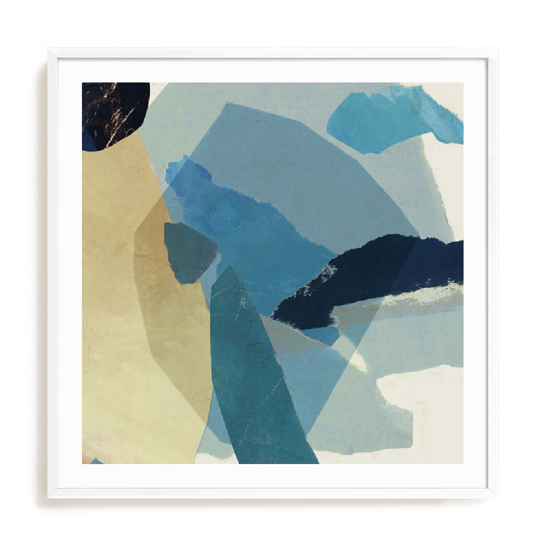 Blue Tissue Paper I Wall Art