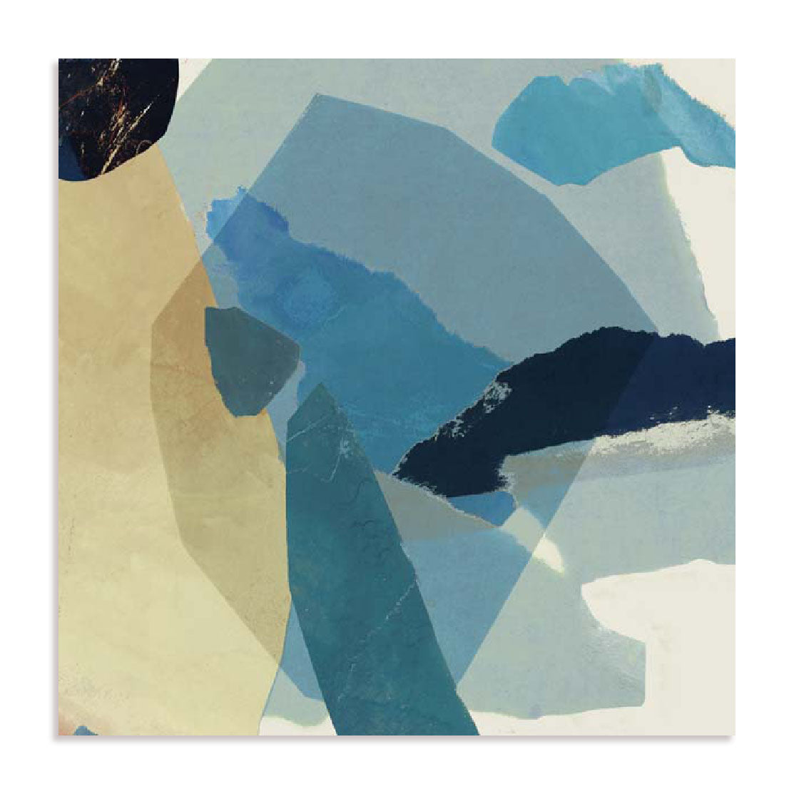 Blue Tissue Paper I Wall Art