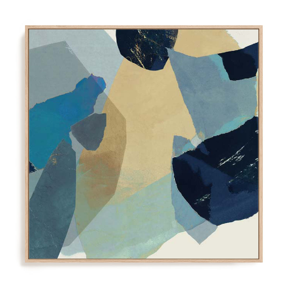Blue Tissue Paper II Wall Art