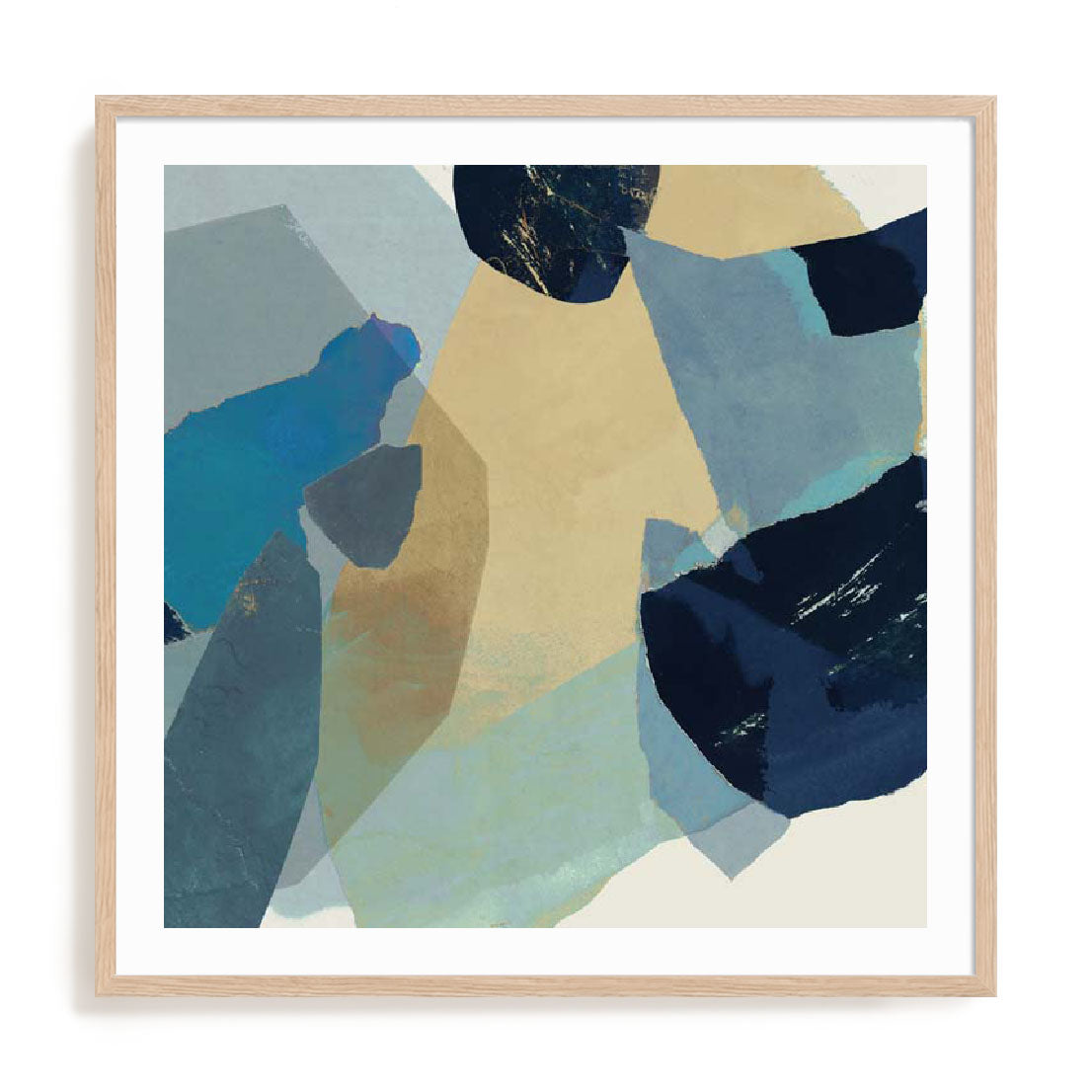 Blue Tissue Paper II Wall Art