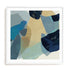 Blue Tissue Paper II Wall Art #oran_white-white-border