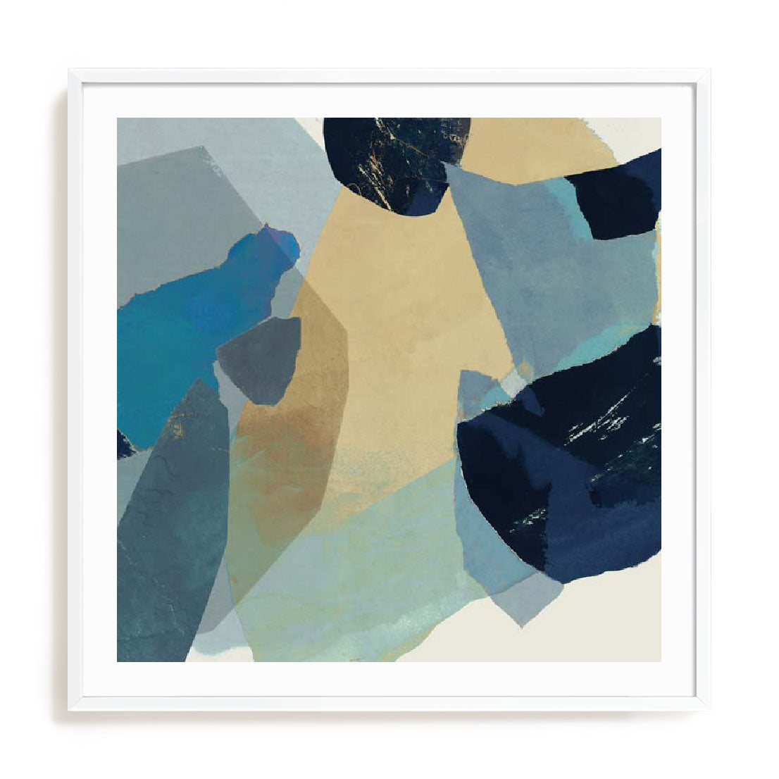 Blue Tissue Paper II Wall Art