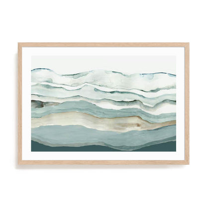 Blue Dunes Wall Art