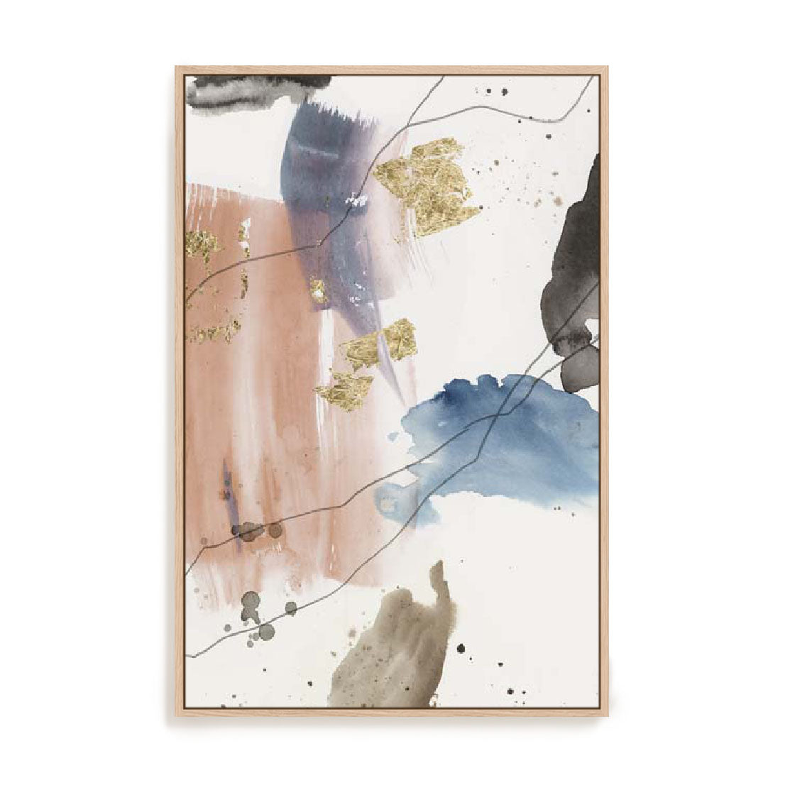Pink Stroke II Wall Art