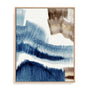Lines of Blue I Wall Art