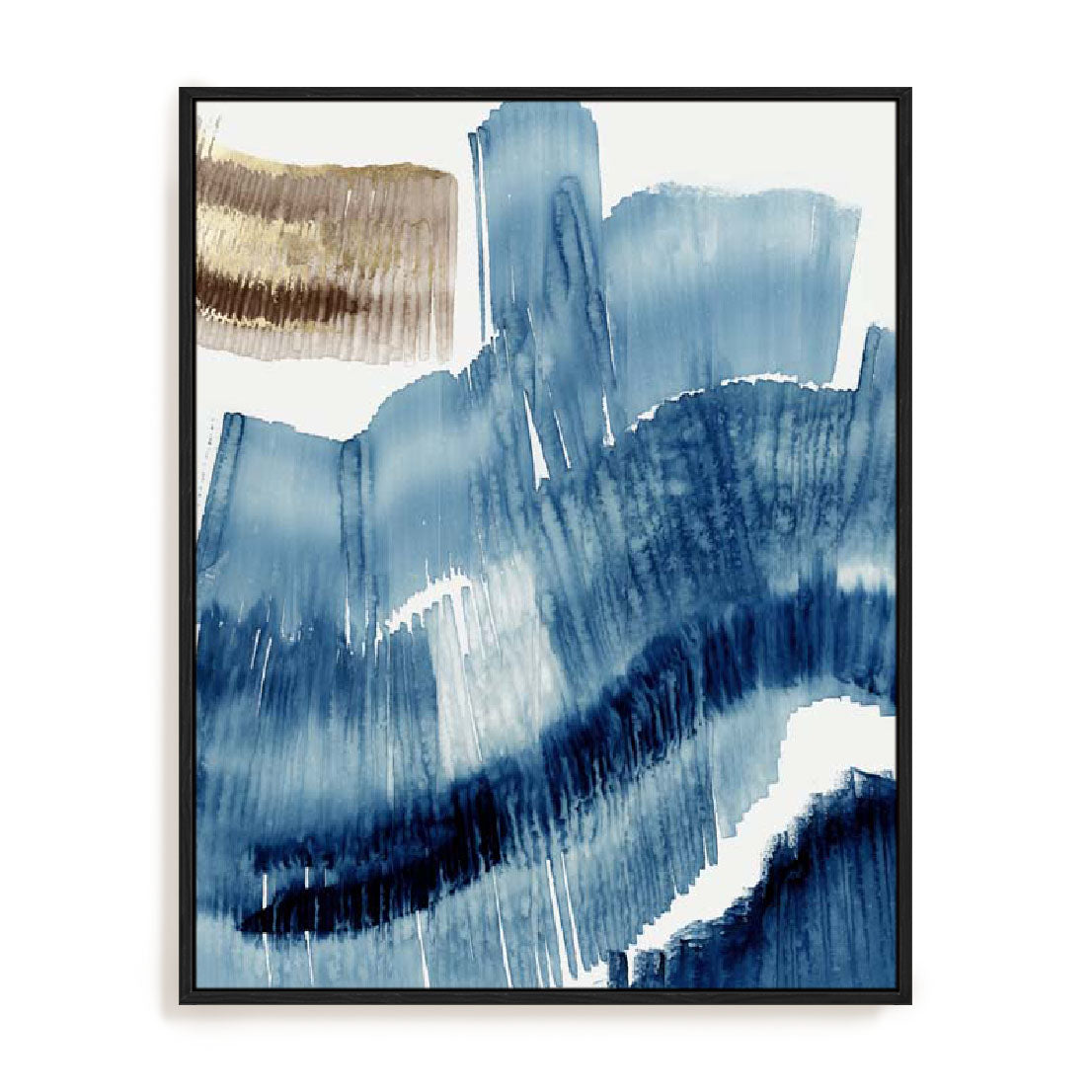 Lines of Blue II Wall Art