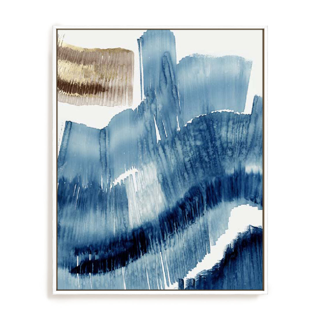 Lines of Blue II Wall Art