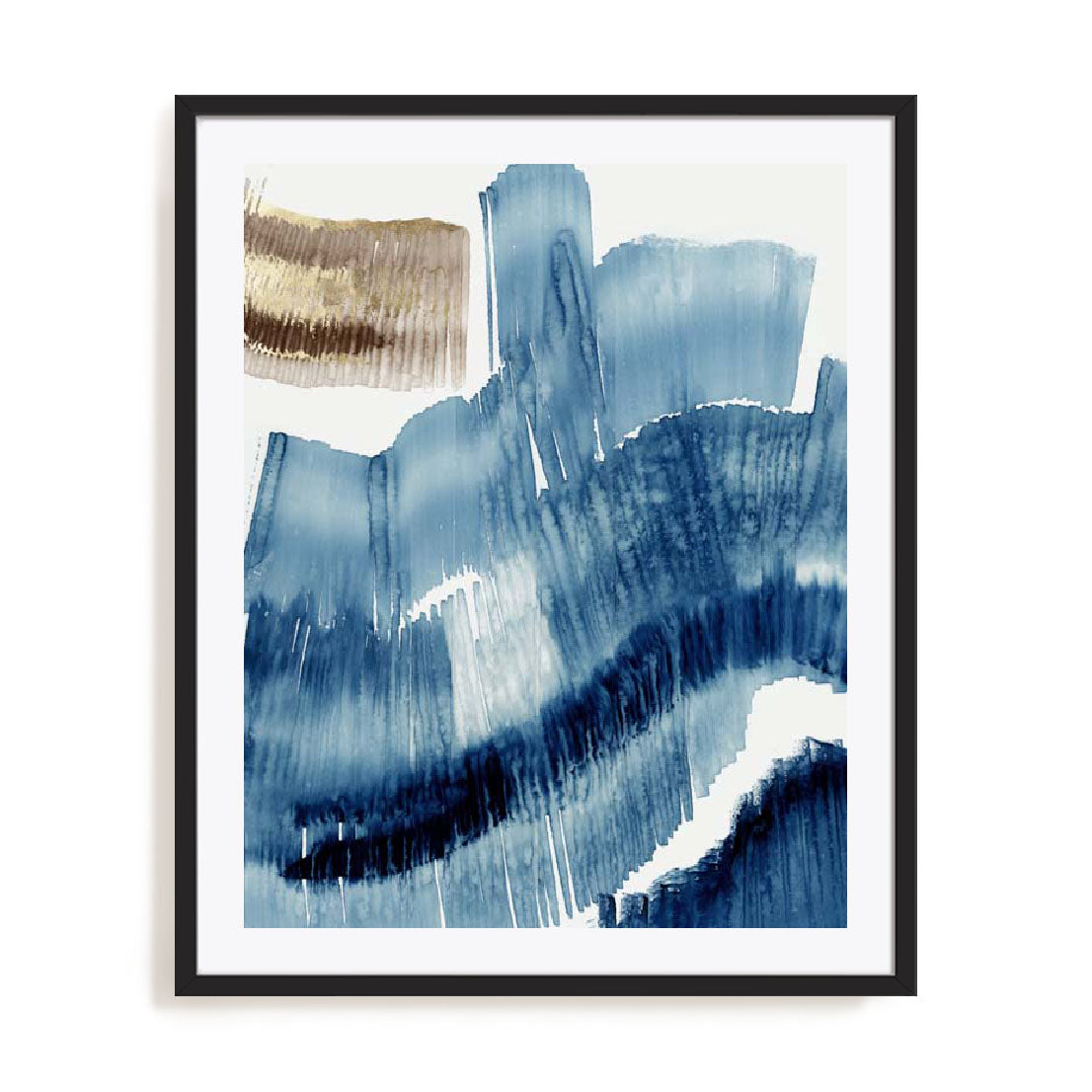 Lines of Blue II Wall Art