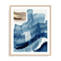 Lines of Blue II Wall Art