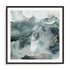 Gray Smoke Wall Art #oran_black-white-border