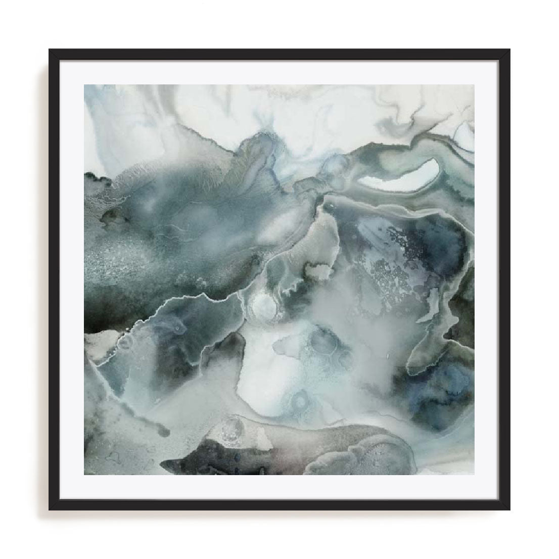 Gray Smoke Wall Art