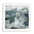 Gray Smoke Wall Art #oran_white-white-border