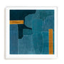 Puzzle Blue Cut Out Wall Art