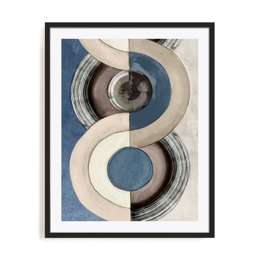 Geometric Cool II Wall Art