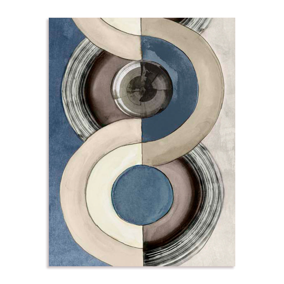Geometric Cool II Wall Art